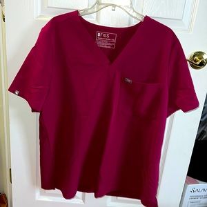 Dark magenta catarina scrub top Xxl